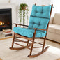 Rocking Chair Cushion, Waterproof and Fade-Resistant Adirondack Rocker Cushions by Aegisun