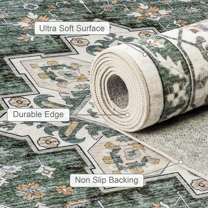 2x3 Area Rugs Living Room: Washable Rug - Image 7