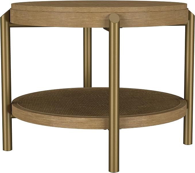 Coaster Home Furnishings Arini 2-piece Round Coffee and End Table Set Sand Wash - Image 6