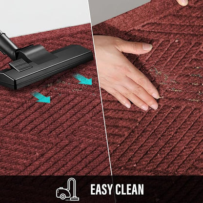 Sturdy Front Door Mat, Absorbent Muddy Dirt Resist Welcome Door Mats Outdoor - Image 7