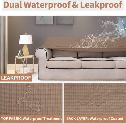 Easy-Going 100% Waterproof Oversized Loveseat Cover, Couch Cover - Image 3
