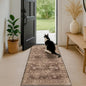 Brown 2x5 Entryway Runner Rugs, Small Runners by HazoHaus