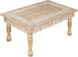 Rectangular Wooden Coffee Table 36x24x18 Inch – Beige Finish by TheWoodenTown