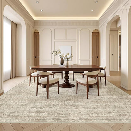 8x10 Area Rugs for Living Room, Large Washable Rug, Dining Room, Low Pile - Image 5