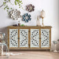 LKTART 60" Vintage Sideboard Buffet Cabinet, French Country Sideboard, by LKTART