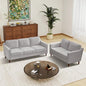 Kingfun Living Room Furniture Sets, 3 Seater Couch and Loveseat, Mid Century by KINGFUN-Anexcitingoption