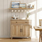 WAMPAT 34’‘ Oak Buffet Cabinet by WAMPAT