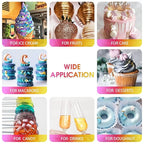 Iridescent Edible Glitter Spray - 22g Edible Luster Dust Metallic Food Grade Glitter for Drinks, Cake Decorating, Baking - Food Coloring Powder Shimmer for Cocktail, Icing, Candy
