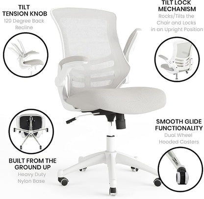 Flash Furniture Kelista Mid-Back Swivel Office Chair - Image 5
