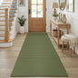KOZYFLY Cotton Runners for Hallway 3x8, Wide Washable Runner Rug, Woven Non by KOZYFLY