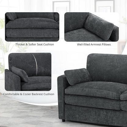 2 Pieces Chenille Sofa Set - Image 5