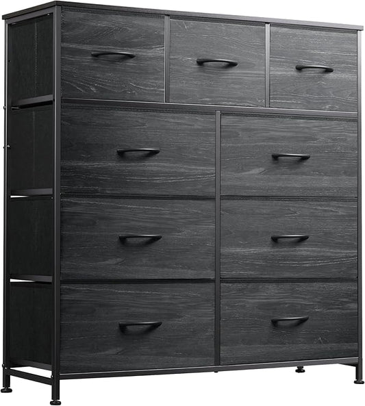 WLIVE 9-Drawer Dresser, Fabric Storage Tower by WLIVE