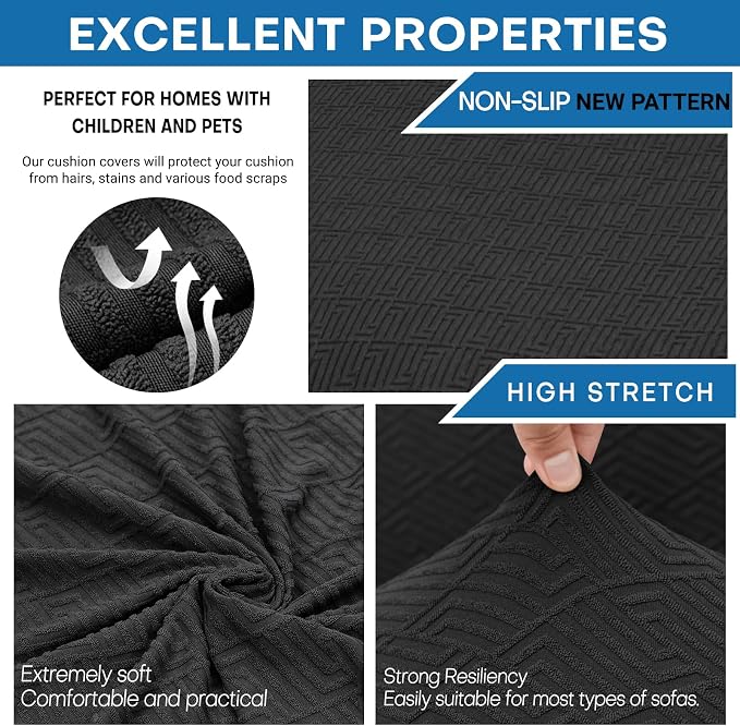 XINEAGE 2026 New 2 Pieces Chair Covers - Image 5