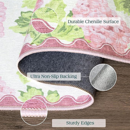 Floral Outdoor Rug - Image 3