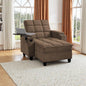 oaaktu Single Modern Comfy Upholstered Chaise Lounge Sofa Chair by Unknown