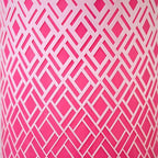 Cake Baking Stencil - Seamless Delicate Pattern for Decorating Tall Double Barrel Cake to Use with Buttercream, Royal Icing, Ganache, Paint, Airbrush (RHOMBA)