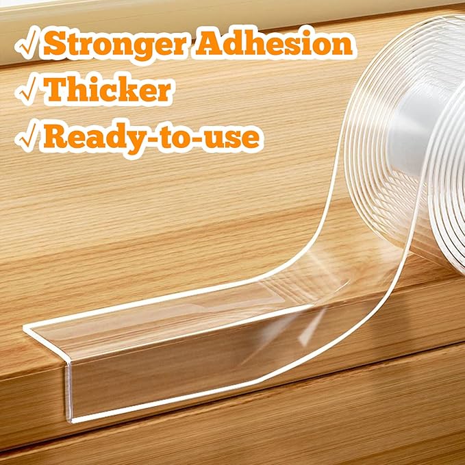 2 Rolls Clear Soft Corner Protectors - Image 7