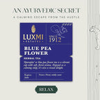 Luxmi Estates - Butterfly Pea Flower Tea - Loose Leaf - 25g (12 Cups) | USDA Certified Organic Blue Tea | Caffeine-Free | Single Ingredient