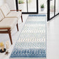 Lahome Moroccan Washable Blue Runner Rug 2x6 Rug Runners by Lahome