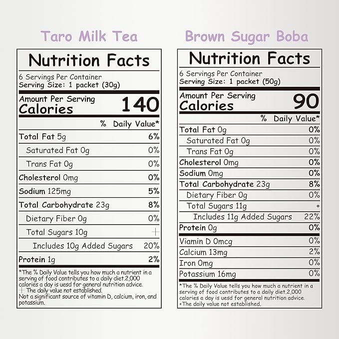 Boba Moo Premium Boba Tea Kit With Taro Milk Tea Flavor - Only 10,000 Kits Yearly, Small Batch Bubble Tea Kit With Exceptional Taste & Chewiness, Vegan, Lactose-Free, 6 Servings