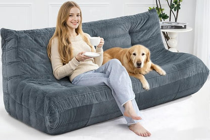 Bean Bag 3-Seater Chair Big Sofa Beanbag Chair - Image 3