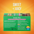 Twinings Green Tea with Pomegranate, Raspberry, & Strawberry Individually Wrapped Bags, 20 Count (Pack of 6), Caffeinated, Enjoy Hot or Iced, 120 Teabags