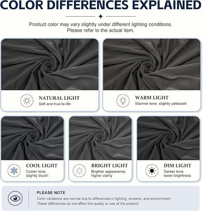 12Pcs Patio Cushion Covers, Outdoor Stretch Cushion Covers, Washable | Stretch - Image 4
