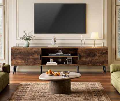 SUPERJARE TV Stand for 55, 65 Inch TV, 63 Inch Entertainment Center - Image 2