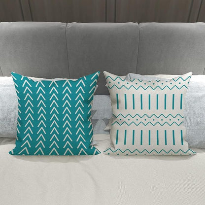 YCOLL Pillow Covers 20x20 Set of 4, Modern Sofa Throw Pillow Cover, Decorative - Image 4