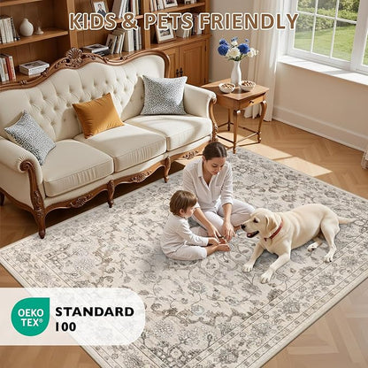 9x12 Area Rugs Living Room: Washable Rug - Image 9