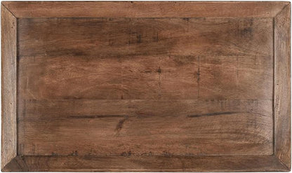 Kosas Home Ciaria Transitional Mango Wood End Table in Medium Brown - Image 8