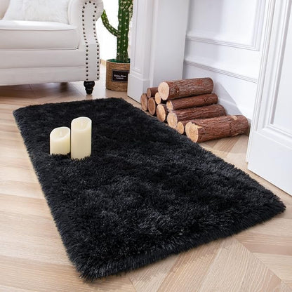 Chicrug Soft Runner Rug for Bedroom Living Room Plush Fluffy Rugs 2x4 | Shag by ChicrugHomeDecor
