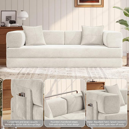 MoonSpeak 78.8''Sleeper Couch Bed - Image 5
