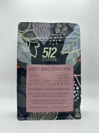 512 Coffee – Specialty Ethiopian Whole Bean, Light-Medium – Lady Bird Ethiopia – Freshly Hand-Roasted, Specialty Arabica, Premium Small Batch, Single Origin