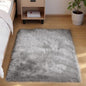 Goolela Grey Fluffy Fuzzy Rug for Bedroom Dorm 3x5 Gray Furry Faux Fur Shaggy by Goolela