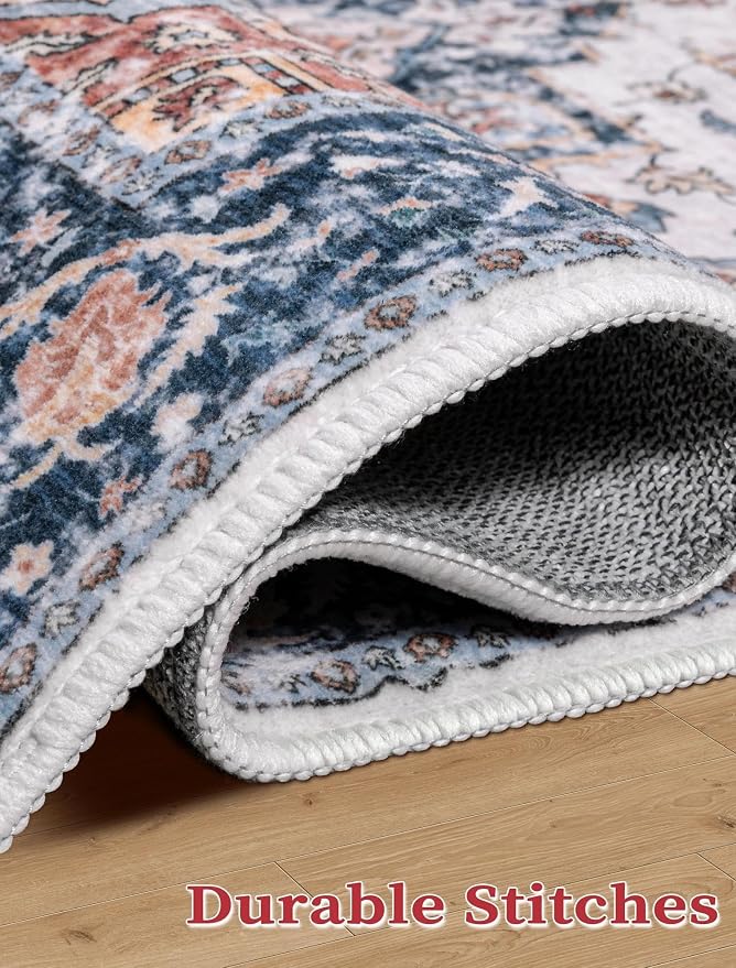 SERISSA 3x12 Washable Non Slip Boho Runner Rug - Image 7