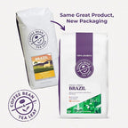 The Coffee Bean & Tea Leaf, Brazil Cerrado, Light Roast Whole Bean Coffee Beans - 1lb bag (16oz)