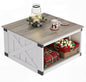 WLIVE Coffee Table, Farmhouse Coffee Table by WLIVE