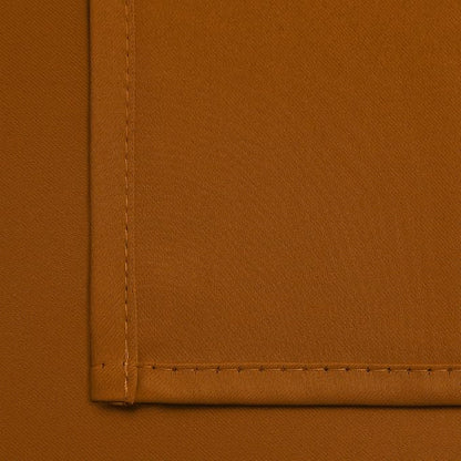 Yakamok Burnt Orange Room Darkening Window Curtains 52x36 Inch - Image 4
