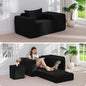 MAXYOYO Folding Sofa Couch, Convertible Floor Sofa by MAXYOYO