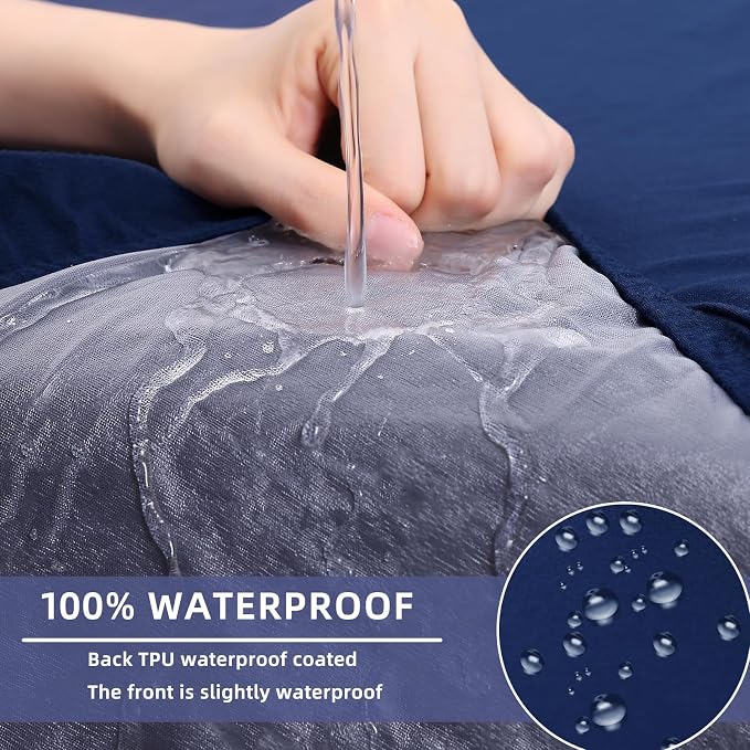 Waterproof Couch Cushion Covers, Stretch Sofa Seat Slipcovers | Stretch Fabric - Image 3