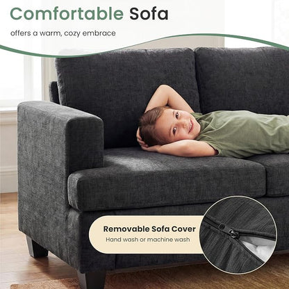 YOUDENOVA Sofa, 3 Piece Set Comfy Sofa, Loveseat & 2 3-Seater Couch - Image 7