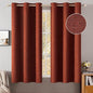 MIULEE 100% Blackout Linen Curtains by MIULEE