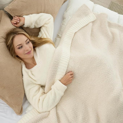 Snuggle Sac Queen Size Oversized Super Soft Bed Blanket - Image 3