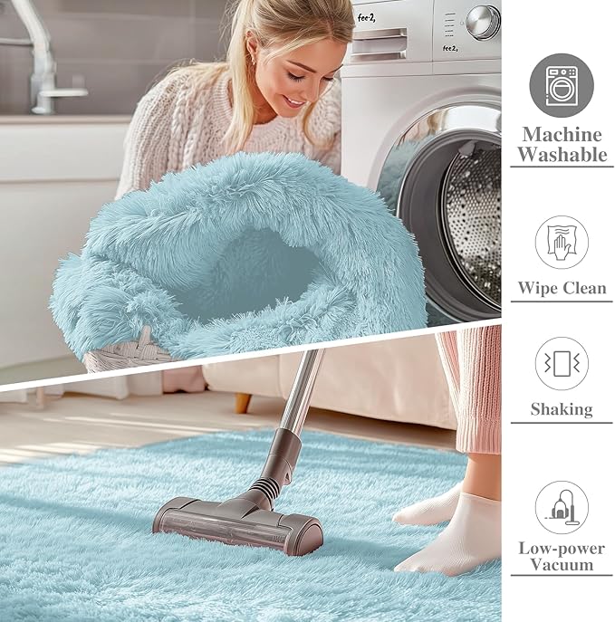 OLANLY 2x5 Machine Washable Runner Rugs - Image 2