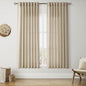 Taupe Burlywood Curtains 63 Inch Length by Nanspring