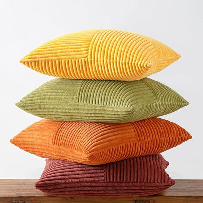 MIULEE Fall Yellow Orange Rust Throw Pillow Covers 18x18 Inch 4 Packs Boho - Image 8