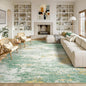 9x12 Area Rug for Living Room, Abstract Washable Large Rugs, Light Green | Soft by Lofus