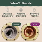 Breville Compatible Descaling Solution. Specially Formulated to Clean & Descale your Breville Espresso Machine. 2 Uses per Bottle, 2 Pack. Eco-Friendly Carbon Neutral Descaler Kit.