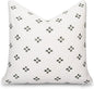 Crumbs Home Modern Farmhouse California Casual Indoor Outdoor Throw Pillow Cover by CRUMBSHOME